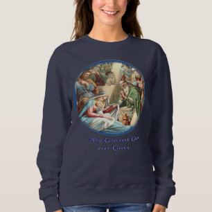 Sudadera de la escena de la natividad