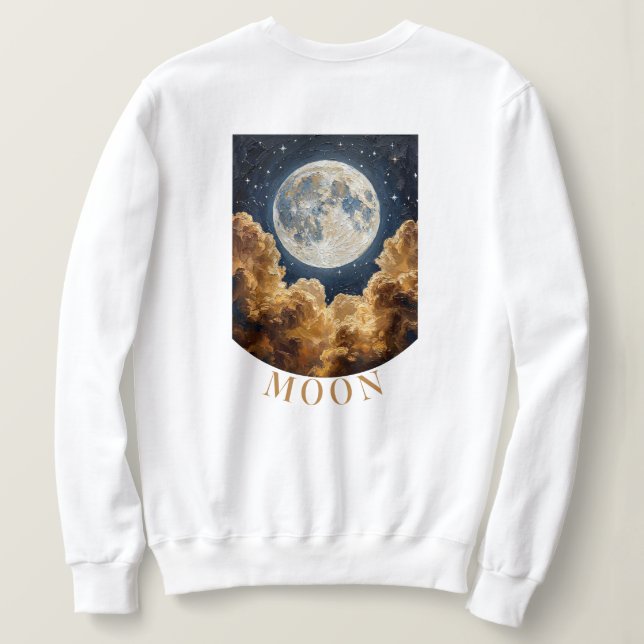 Sudadera de la luna  (Reverso del diseño)