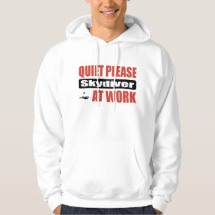 Sudadera De la tranquilidad Skydiver por favor en el