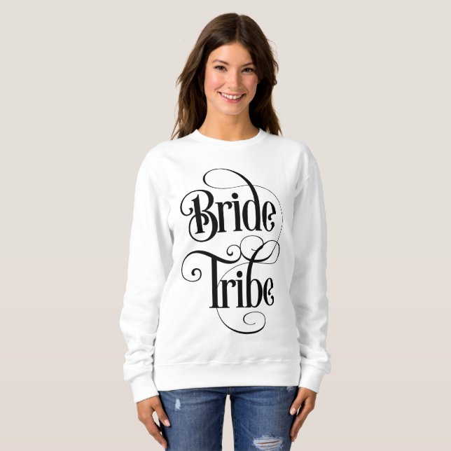 Sudadera de la tribu de la novia (Anverso completo)