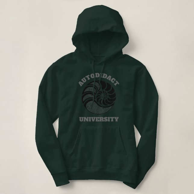 Sudadera de la Universidad Autodidact (Diseño del anverso)