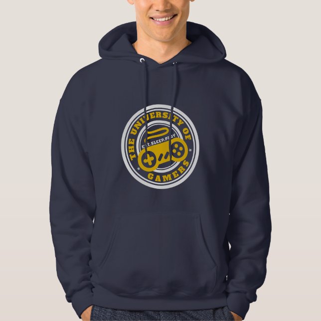 Sudadera de la Universidad de Gamers por Gaming Pr (Anverso)