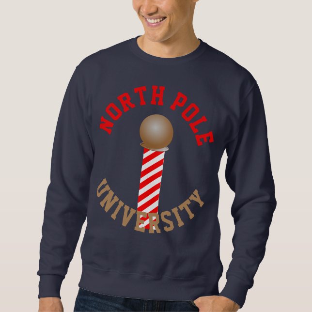 Sudadera de la Universidad del Polo Norte de perso (Anverso)