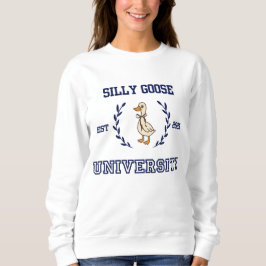 Sudadera de la Universidad Silly Goose
