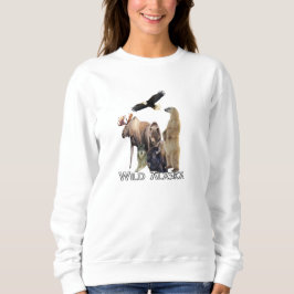 Sudadera de la vida silvestre de Alaska