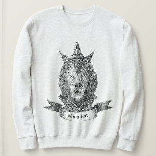 Sudadera de León Real coronada