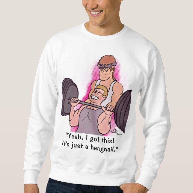 Sudadera de los hombres de la cola (Anverso)