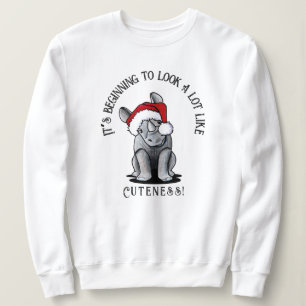 Sudadera de los Navidades de Rinocerontes de KiniA