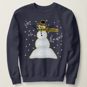 Sudadera de los Navidades del hombre de la nieve