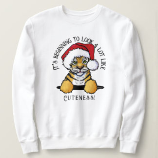 Sudadera de los Navidades del Tigre de KiniArt