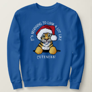 Sudadera de los Navidades del Tigre de KiniArt