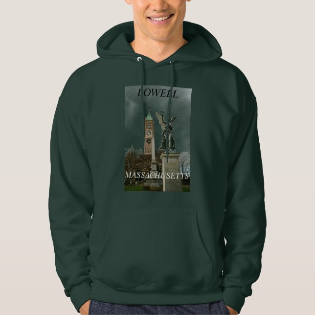 SUDADERA DE LOWELL MASSACHUSETTS (Anverso)