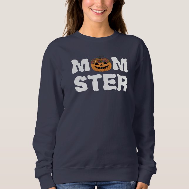 Sudadera de mami Halloween (Anverso)