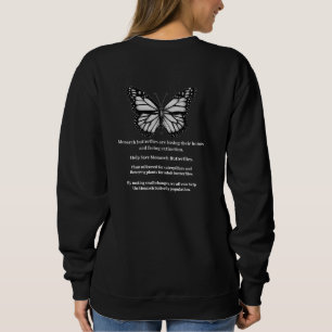 Sudadera de mariposa monarca
