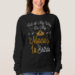 Sudadera De mi manera es el primer cumpleaños de mi sobrina