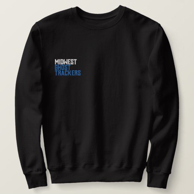Sudadera de Midwest Ghost Trackers (Anverso del diseño)