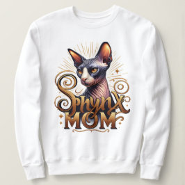 Sudadera de moda femenina de Sfinx Cat Mom