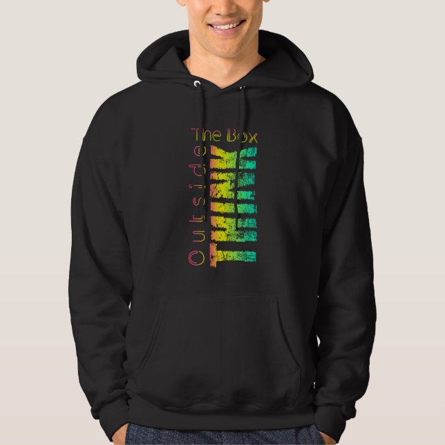 Sudadera de motivación en multicolor (Anverso)