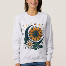 Sudadera de Mujer Flor Celestial