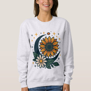Sudadera de Mujer Flor Celestial