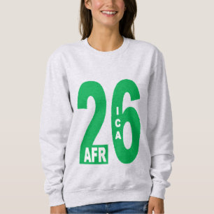 Sudadera de mujer gris  DISEÑO  AFRICA 26