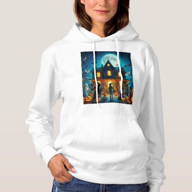 Sudadera de mujer Halloween (Anverso)