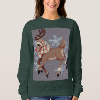 Sudadera de mujeres renas