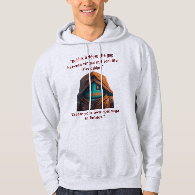 Sudadera De mundos virtuales a conexiones reales (Anverso)