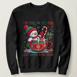 Sudadera de muñeco de nieve