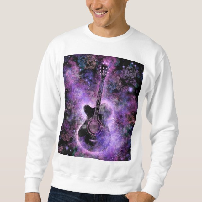 Sudadera de música de guitarra (Anverso)