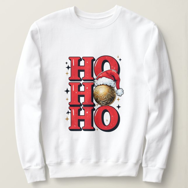 sudadera de navidad (Anverso del diseño)