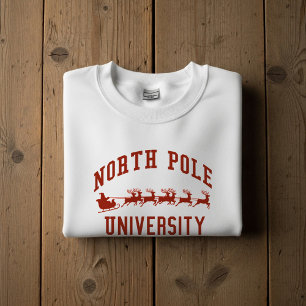 Sudadera de Navidad de la Universidad del Polo Nor