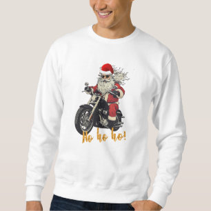 Sudadera de Navidad de Papá Noel Motero
