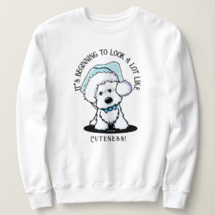 Sudadera de Navidad KiniArt Westie