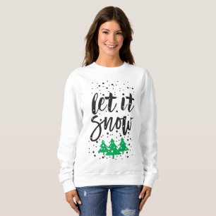 Sudadera de Navidad 'Let It Snow' para Mujeres