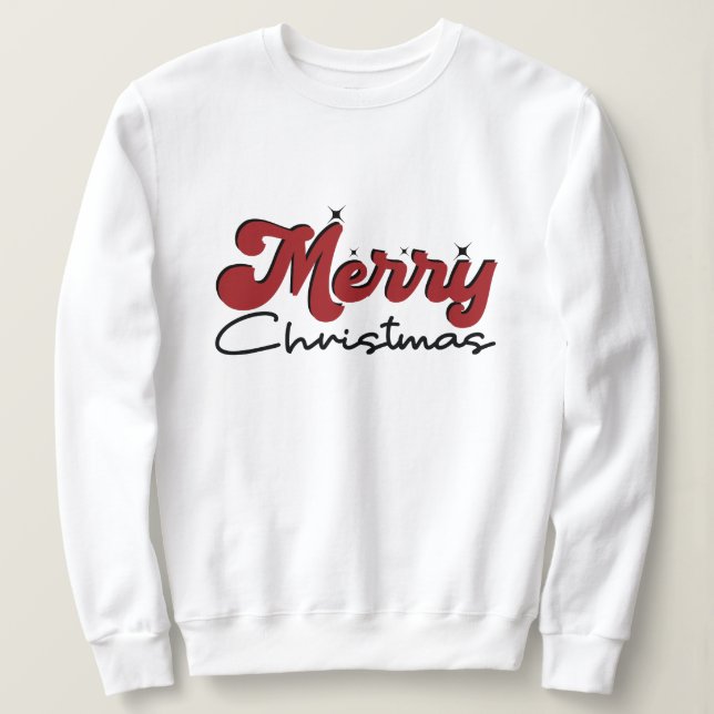 Sudadera de navidad navideña (Anverso del diseño)
