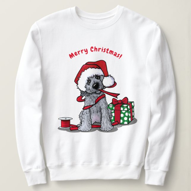 Sudadera de Navidad para Goldendoodle (Anverso del diseño)