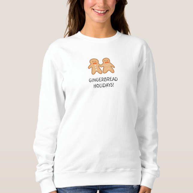 Sudadera de Navidad para las fiestas de pan de jen (Anverso)
