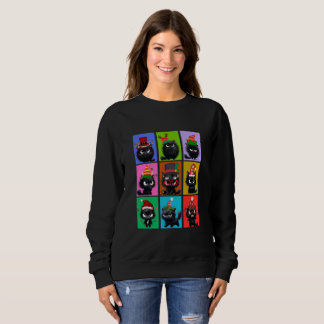 Sudadera de Navidad para mujer Bolt The Cat 2