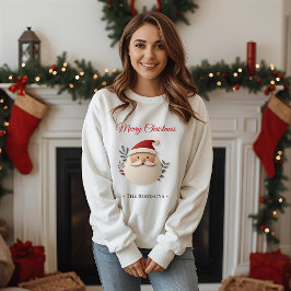 Sudadera de Navidad personalizada de Santa para mu