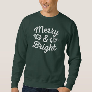 Sudadera de Navidades merry y Bright