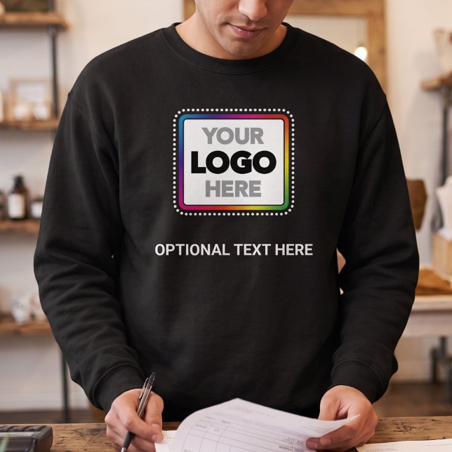 Sudadera de negocios | Logotipo personalizado + te (Subido por el creador)