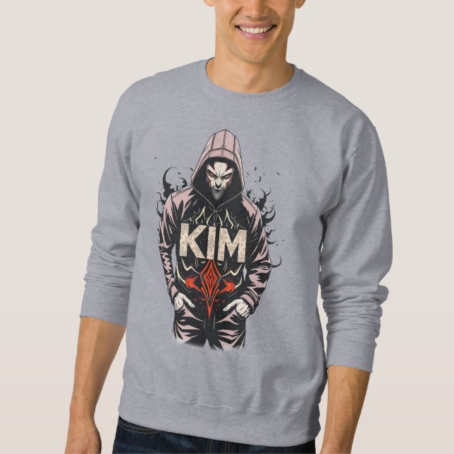 Sudadera de nombre personalizado | Regalo de cumpl (Anverso)