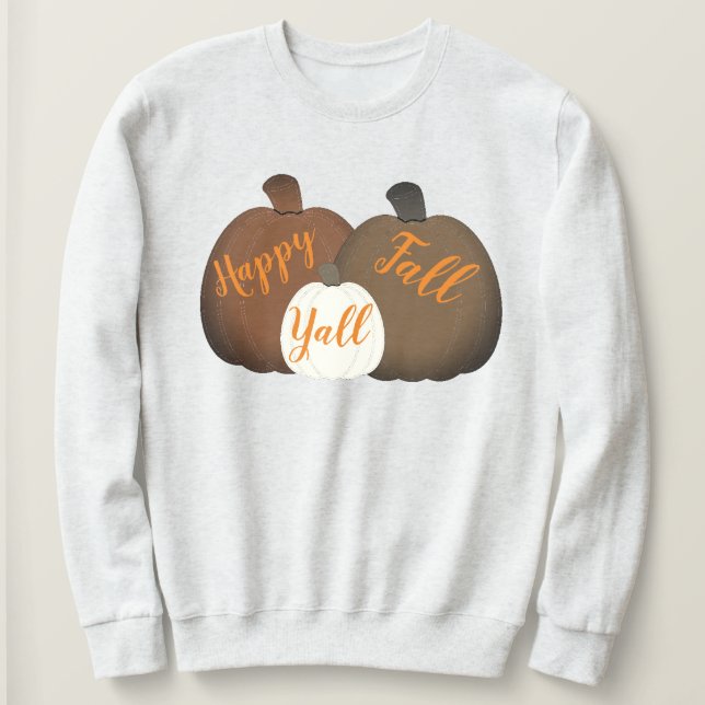 Sudadera de otoño/otoño/calabaza (Anverso del diseño)