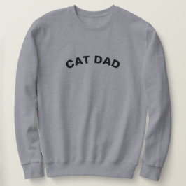 SUDADERA DE PAPÁ DE GATO