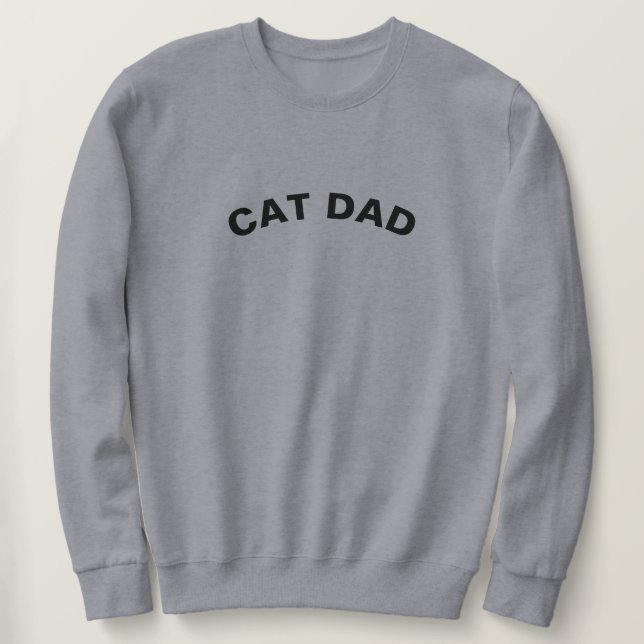 SUDADERA DE PAPÁ DE GATO (Anverso del diseño)