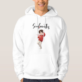 Sudadera de Parejas Almas Gemelas Lindo