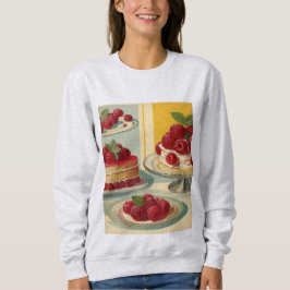 Sudadera de pastel retrofuturista