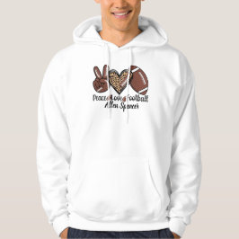 Sudadera de Paz, Amor, Fútbol