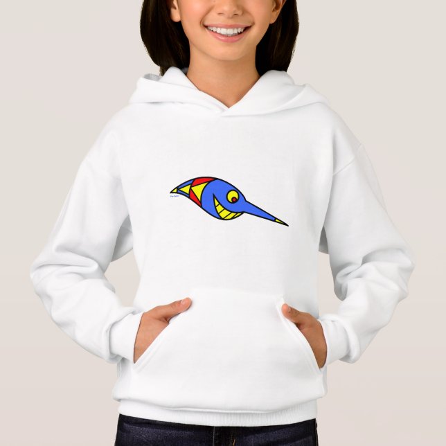 sudadera de pez divertida sudadera de pez por jang (Anverso)